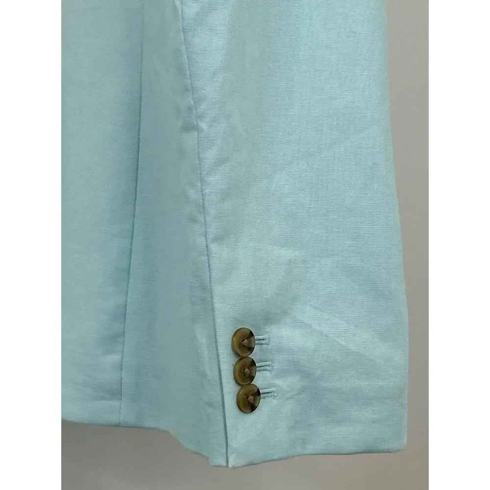 J. CREW Size 10 Blue Women Blazer